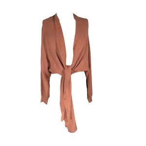 Forever 21 women size 3X Tie front cardigan sweater